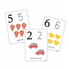 PLANSZE EDUKACYJNE KARTY - CYFRY LICZBY CYFERKI (0 - 10) - LearnHow