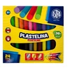 Plastelina 24 kolory ASTRA