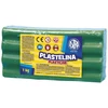 Plastelina Astra 1kg, žalia – mokyklai, darželiams, kūrybai