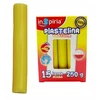 Teka Plastelina Geltona Komplet 15 Lasek Szkolna Plastyczna 250g Inspiria 9844