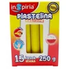 Teka Plastelina Geltona Komplet 15 Lasek Szkolna Plastyczna 250g Inspiria 9844