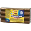 Plastelinas Astra 1kg, rudos spalvos