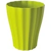 Plastia Dekoratyvinis gėlių vazonas Ola D16.5cm H19.5cm plastikinis/žalias