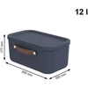 Dėžė su dangčiu ir rankenomis Maloja Rotho 39.5x26.5x17.7cm/12L Midnight Mėlyna