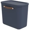 Dėžė su dangčiu ir rankenomis Maloja Rotho 39.5x34x26.5/25L Midnight Mėlyna