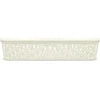 Plastikinė dėžė My Style Rattan A4 Curver 6x35.8x26.2cm kreminės spalvos