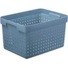 Plastikinė dėžė Seoul L NHG 20.9x26.8x35.7cm mėlyna
