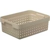 Plastikinė dėžė Seoul M NHG 13.1x26.8x35.7cm švies.smėlio sp.