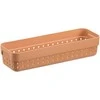 Plastikinė dėžė Seoul M Plast Team 5x7.8x23.8cm rausva