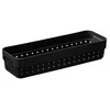 Plastikinė dėžė Seoul M Plast Team 5x7.8x23.8cm juoda