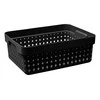 Plastikinė dėžė Seoul Plast Team M/26.8x35.7x13.1cm juodas
