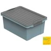 Plastikinė dėžė su dangčiu Compact Eco Line 13L/39.5x27.5x18cm Horizon Mėlyna