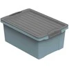 Plastikinė dėžė su dangčiu Compact Eco Line 38L/57x40x25cm Horizon Mėlyna