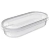 NHG Plastikinė dėžutė maistui užšaldyti Plast Team 0.4L/19x9x3.9cm Helsinki