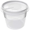 NHG Plastikinė dėžutė maistui užšaldyti Plast Team 0.3L/9x9x7.9cm Helsinki
