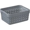 Plastikinė dėžutė Seoul L NHG 7.3x11.8x15.8cm Tradewinds Gray