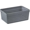 Plastikinė dėžutė Seoul XL NHG 10x15.8x23.8cm Tradewinds Gray
