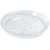 Plastikinė lėkštelė COUBI, skaidrios sp., Ø 26 cm