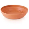 Prosperplast Plastikinė lėkštelė GLINKA, rudos sp., 19 x 4,5 cm