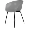 Plastikinė moderni biuro kėdė biurui balkone, Solaris Gray