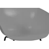 Plastikinė moderni biuro kėdė biurui balkone, Solaris Gray