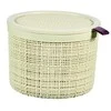 Plastikinė pintinė su dangčiu Jute Curver 2L/17x17x13cm baltas