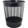 Plastikinė popieriaus pintinė Aleana 12L juoda