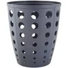 Plastikinė popieriaus pintinė Aleana 13.5L granito spalvos