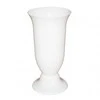 Plastikinė vaza, pastatoma, baltos sp., 15,5 cm