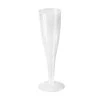 Plastikinės šampano taurės Spino 100ml/6vnt.