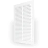 Plastikinės ventiliacijos grotelės D220120W, 220 x 120 mm, klijuojamos