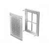 Plastikinės ventiliacijos grotelės DL125RW, 175 x 175 mm, DN125