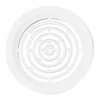 Plastikinės ventiliacijos grotelės durims VM50, DN50, baltos sp., 2 vnt.