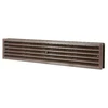 Plastikinės ventiliacijos grotelės durims VM15060, 150 x 60 mm, baltos sp., 2 vnt.