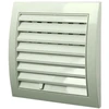 Plastikinės ventiliacijos grotelės KR100125, 140 x 140 mm, DN100-125