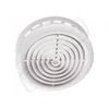 Plastikinės ventiliacijos grotelės luboms VENTS MV100PFs, DN100, apvalios, su flanšu
