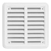 Plastikinės ventiliacijos grotelės VM100100K, 100 x 100 mm, klijuojama