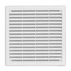 Plastikinės ventiliacijos grotelės VM300300K, 300 x 300 mm, klijuojama