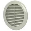 Plast. ventiliacijos grotelės EUROPLAST VR150P, D150, pilkos
