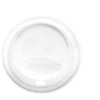 Plastikiniai dangteliai popierinėms stiklinėms Ø90mm/20vnt. balti/PS