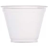 Plastikiniai desertiniai indai 280ml/Ø95mm permatomos/50vnt.