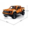 PLASTIKINIAI KONSTRUKCINIAI BLOKAI F-150 RAPTOR 1379 Automobilis žaislas automobilio dėžė