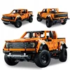 PLASTIKINIAI KONSTRUKCINIAI BLOKAI F-150 RAPTOR 1379 Automobilis žaislas automobilio dėžė