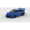 Plastikiniai konstrukciniai blokeliai SUBARU WRX STI Car Car Gift HIT