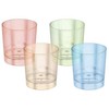 Plastikiniai stikliukai ALGON 10vnt. 35ml Daugkartiniai Mix BA01054377620