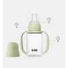 Plastikinis BIBS kūdikio buteliukas, 150ml, nuo pilvo dieglių, 6m + silikoninis žindukas