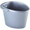 Plastikinis kibiras Aleana 10L pilkas