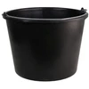 Prosperplast Plastikinis kibiras, su piltuvėliu, su rankena, juodos sp., 20 l