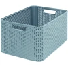 Daiktadėžė CURVER STYLE, 30 l, pilka, 43×32×23 cm