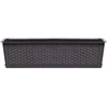 Plastikinis lovelis AGRO, rudos sp., 80 x 18 x 14 cm